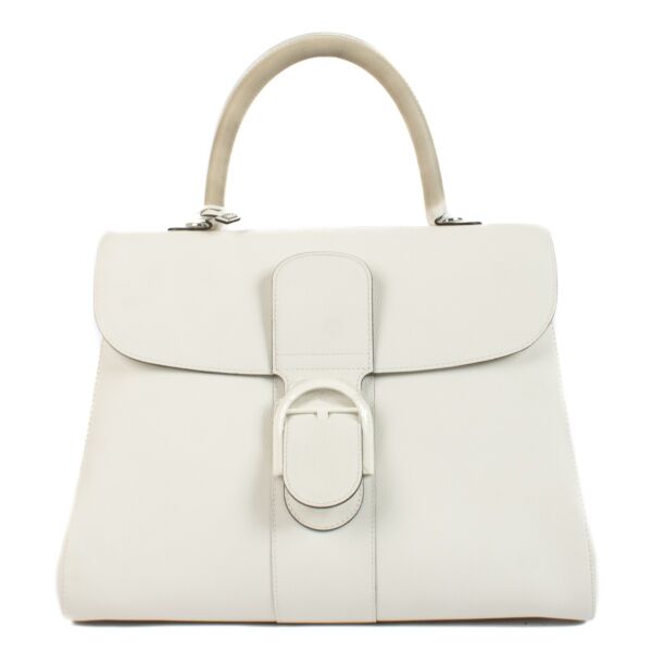 Delvaux Black/White Rodeo Calf Brillant GM Biface Bag