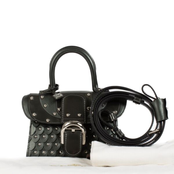 Delvaux Couture Exclusive Collection Brillant Iron Shield Bag