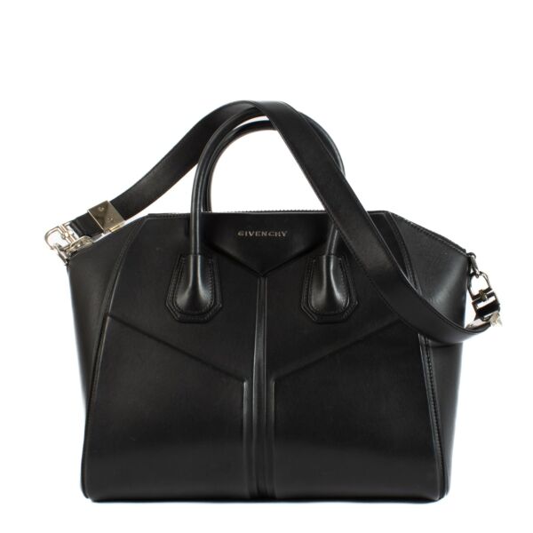 Givenchy Black Leather Medium Antigona 3D Bag