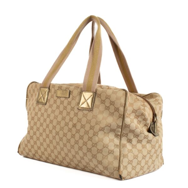 Gucci GG Canvas Duffle Bag