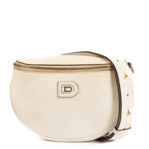 shop 100% authentic second hand Delvaux White Leather Musette Belt Bag on Labellov.com