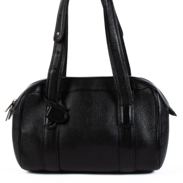 Shop 100% authentic second-hand Delvaux Black Goatskin Shoulder Bag on Labellov.com