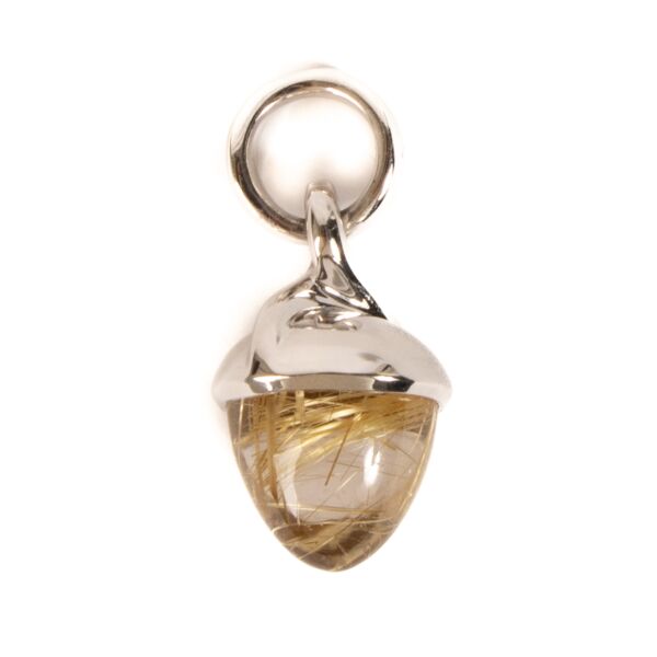 Buy real authentic Tamara Comolli Mikado Bouquet Rutilated Quartz Pendant L safe online at Labellov.com