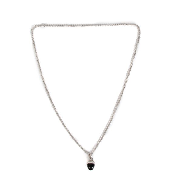 Tamara Comolli White Gold 90 cm Black Onyx XL Pendant Necklace