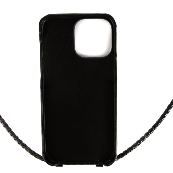 shop 100% authentic second hand Bottega Veneta Black iPhone 13 Pro Max Case on Labellov.com
