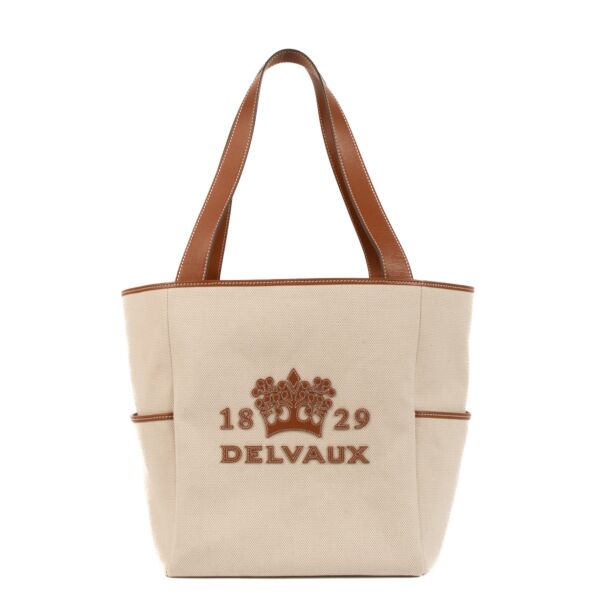 shop 100% authentic second hand Delvaux Beige Delight Tote Bag on Labellov.com