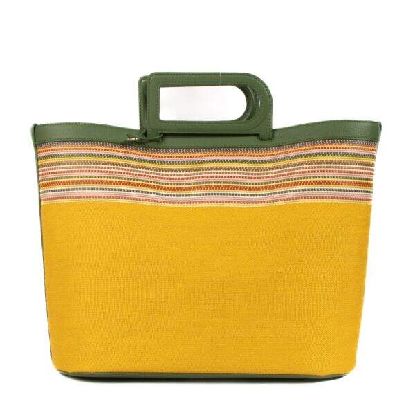 shop 100% authentic second hand Delvaux Yellow D to D Small Tote Bag on Labellov.com