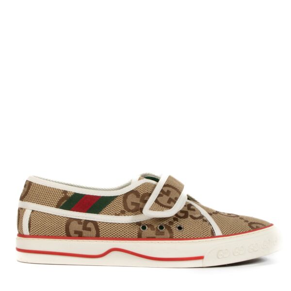 Gucci GG Velcro Tennis Sneakers - size 39