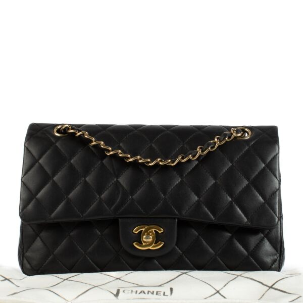 Chanel Black Medium Classic 11.12 Bag