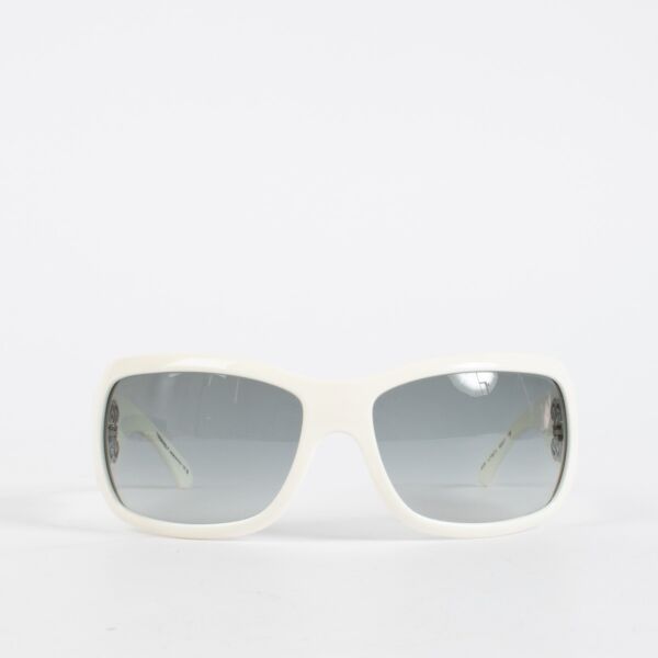 Chanel White Sunglasses
