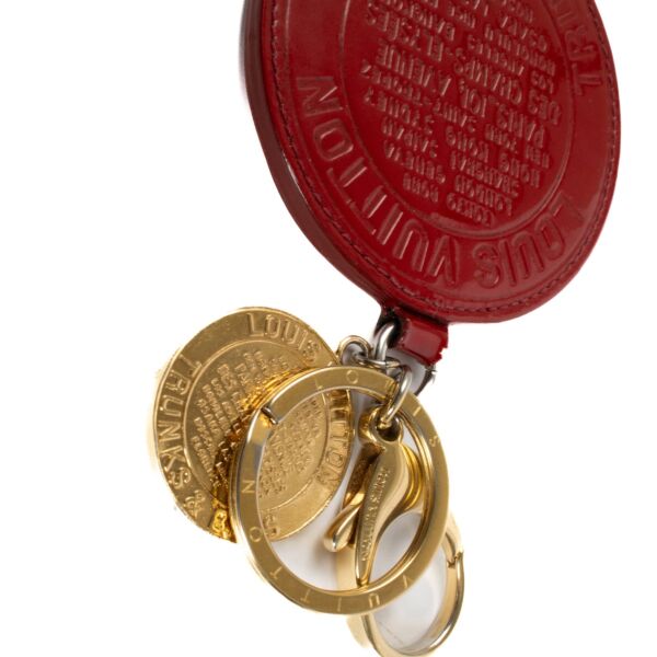 Louis Vuitton Red Key Charm