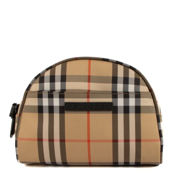 Burberry House Check Nylon Golf Pouch