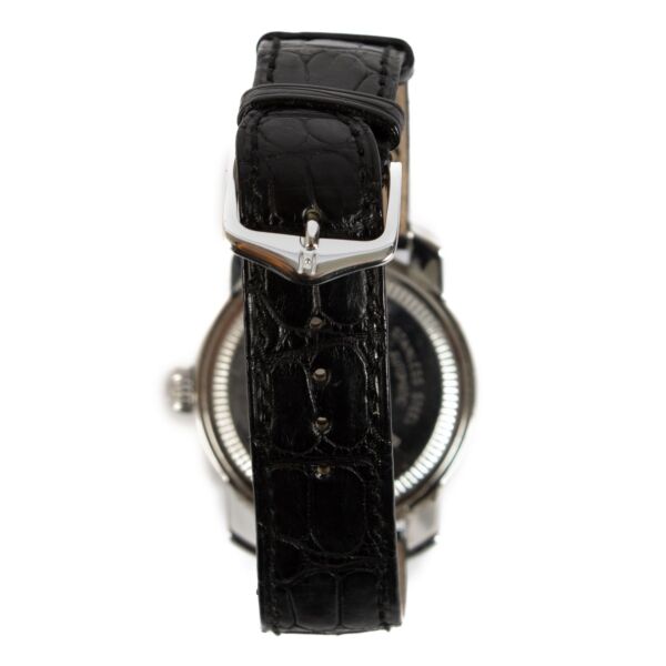 Baume et Mercier Black Capeland Stainless Steel Watch
