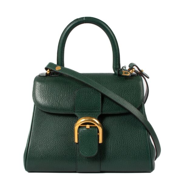 Delvaux Green Galop Brillant PM + Strap