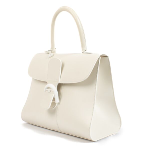 Delvaux Ivory Box Calf Brillant MM