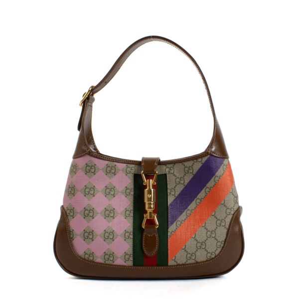 Shop 100% authentic secondhand Gucci Limited Edition GG Supreme Small Jackie 1961 Bag on Labellov.com
