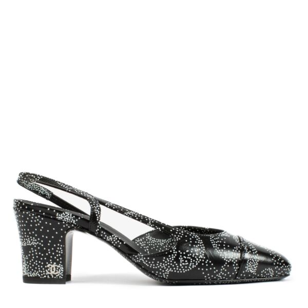 Shop 100% authentic secondhand Chanel 23K Black Dot Slingbacks on Labellov.com