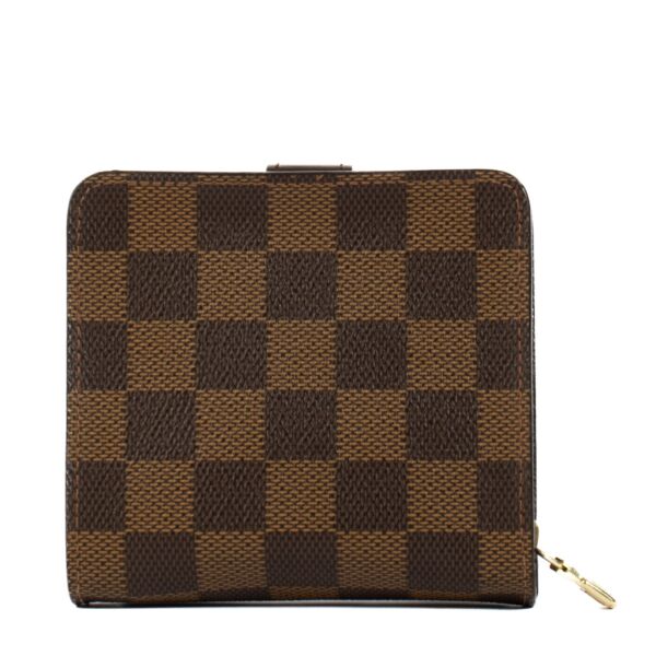 Louis Vuitton Damier Ebene Compact Wallet
