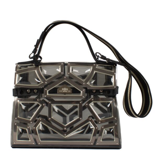 Shop safe online at Labellov in Antwerp, Brussels and Knokke this 100% authentic second hand Delvaux Limited Edition Gladiator Tempête