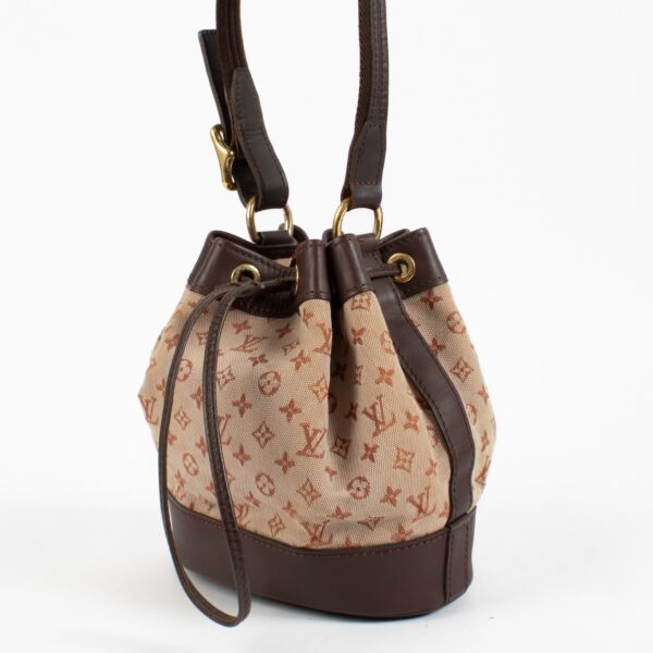 Louis Vuitton Cherry Monogram Mini Lin Noelie Bag