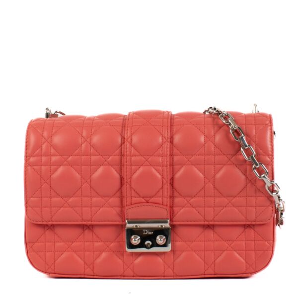 shop 100% authentic second hand Christian Dior Coral Miss Dior Promenade Shoulder Bag on Labellov.com