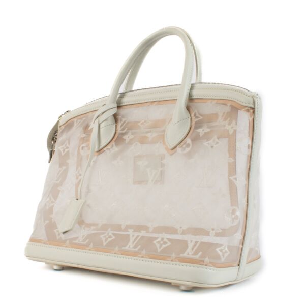 Louis Vuitton Monogram Transparance Lockit Top Handle Bag