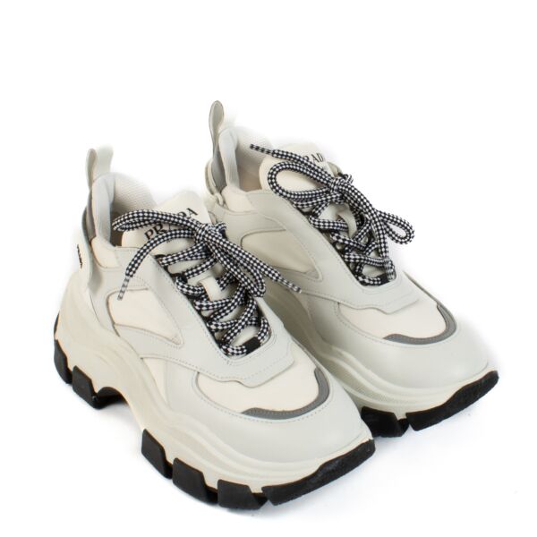 Prada White Pegasus Sneakers - Size 38