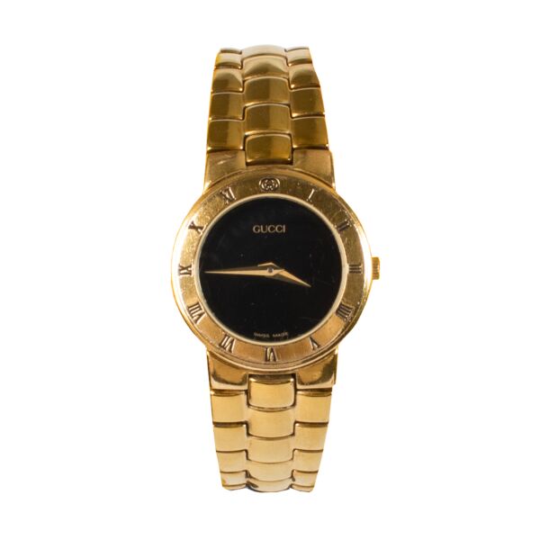 Gucci Gold-Plated Vintage 3300.2.L Watch