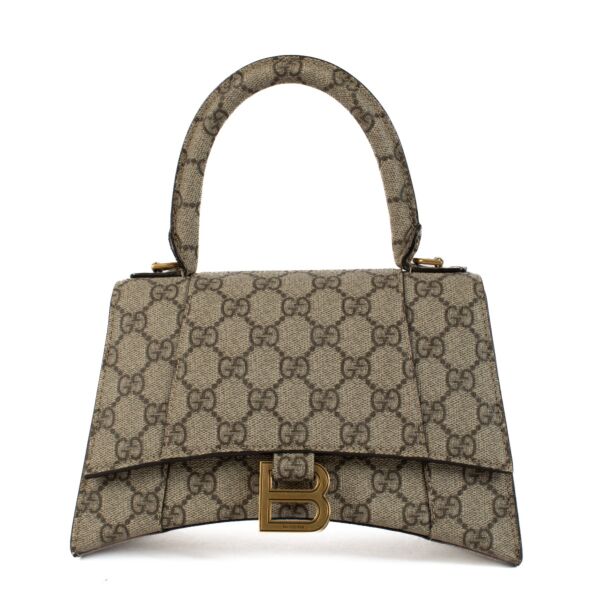 shop 100% authentic second hand Gucci x Balenciaga The Hacker Project Small Hourglass Bag on Labellov.com
