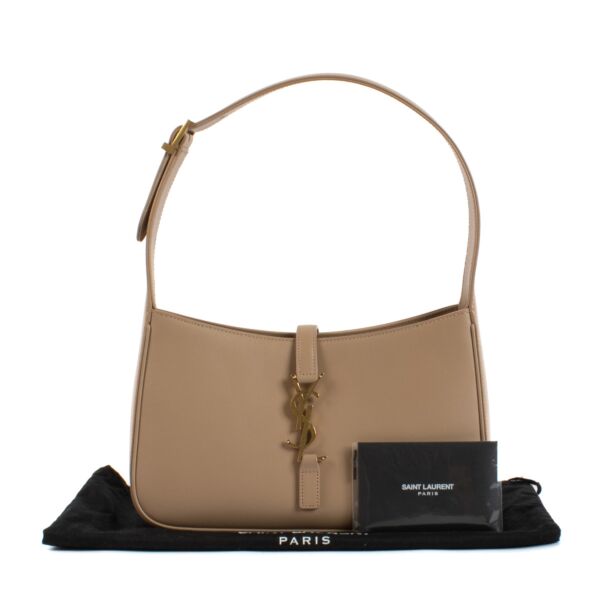 Saint Laurent Dark Beige Le 5 à 7 Bag
