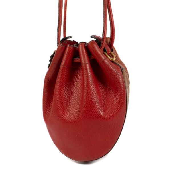 Shop 100% authentic Delvaux Tricolor Leather Tabarin PM Crossbody Bag at Labellov.com.