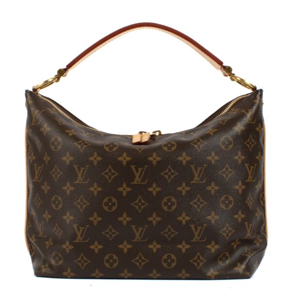 Shop safe online at Labellov in Antwerp, Brussels and Knokke this 100% authentic second hand Louis Vuitton Monogram Sully MM Shoulder Bag