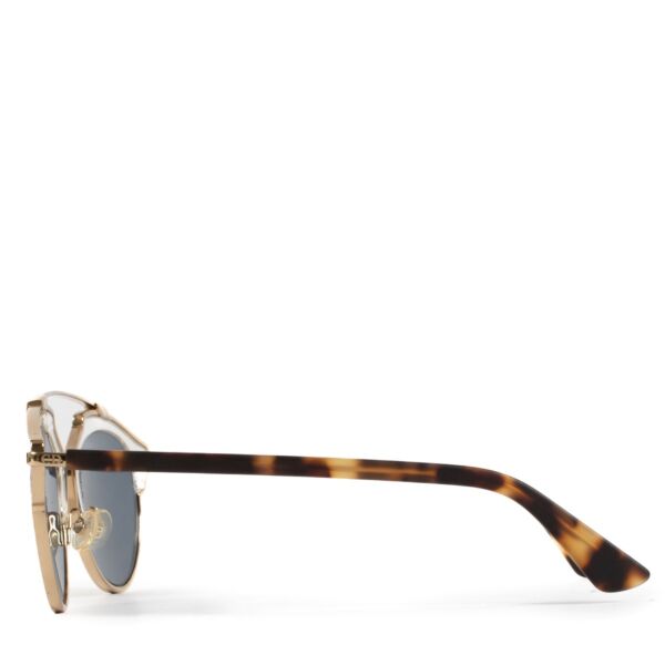 Christian Dior Gold So Real Sunglasses