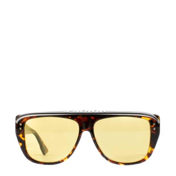 Christian Dior Club 2 Tortoiseshell Visor Sunglasses