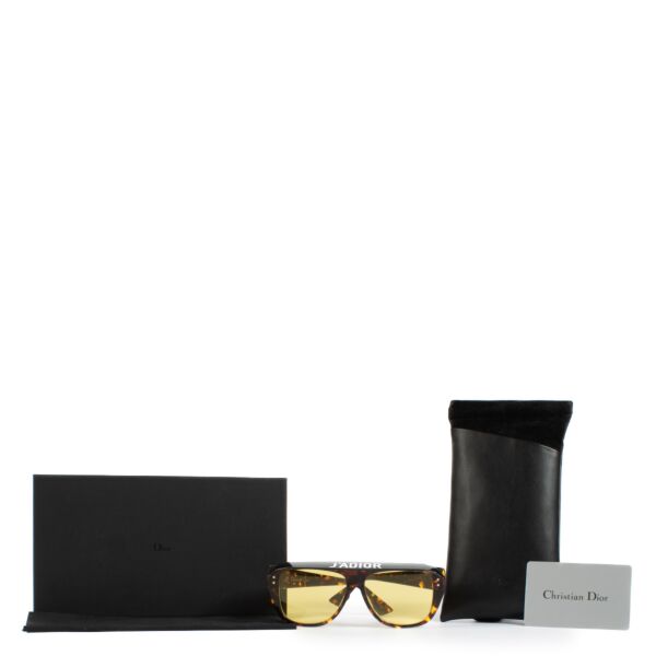Christian Dior Club 2 Tortoiseshell Visor Sunglasses