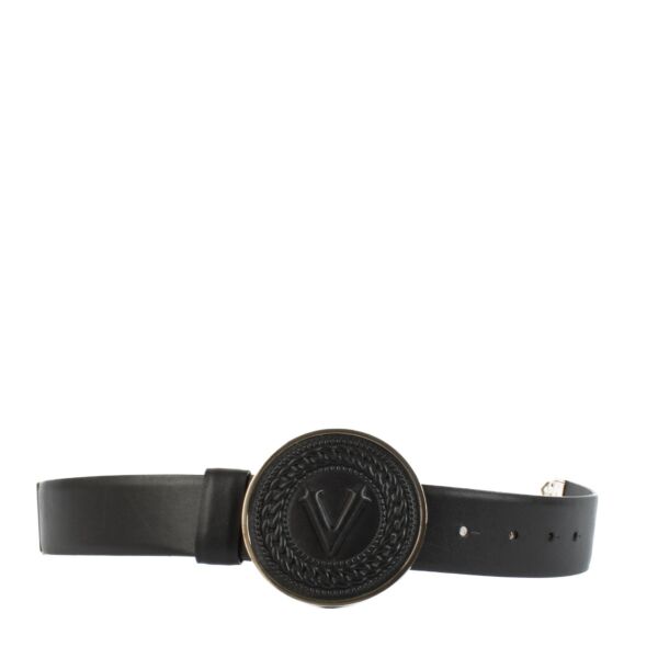 Versace Silver Chain Couture Belt - Size 90
