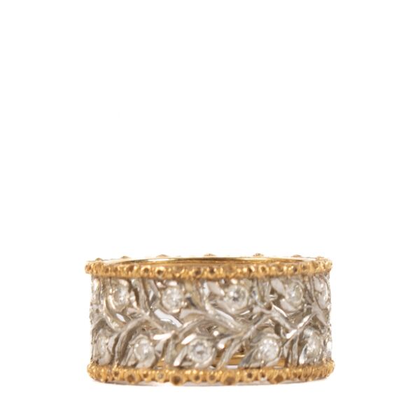 shop 100% authentic second hand Buccellati Ramage Eternelle Ring - Size 53 on Labellov.com