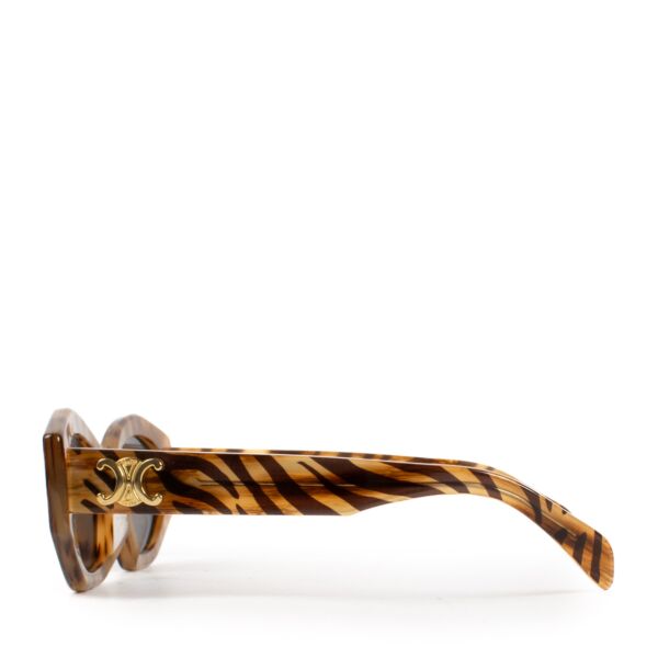Celine Triomphe Leopard Sunglasses