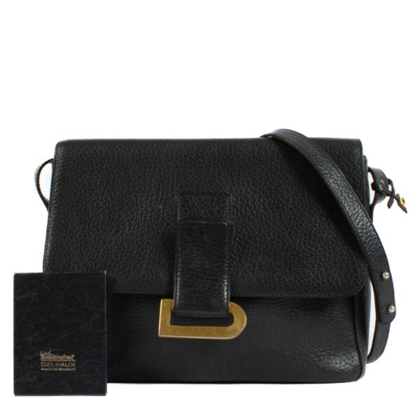 Delvaux Blue Poirier Crossbody Bag