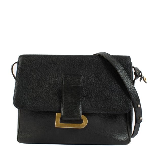 Delvaux Blue Poirier Crossbody Bag