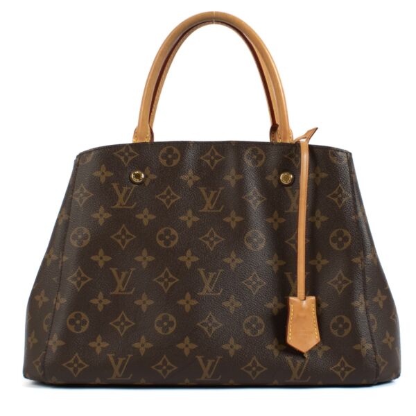 Authentic second hand luxury designer Louis Vuitton Monogram Montaigne MM Bag