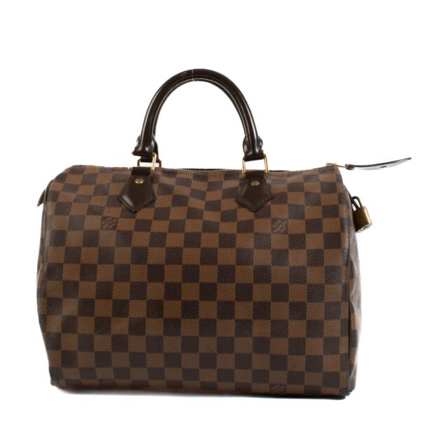 shop 100% authentic second hand Louis Vuitton Damier Ebene Speedy 30 on Labellov.com