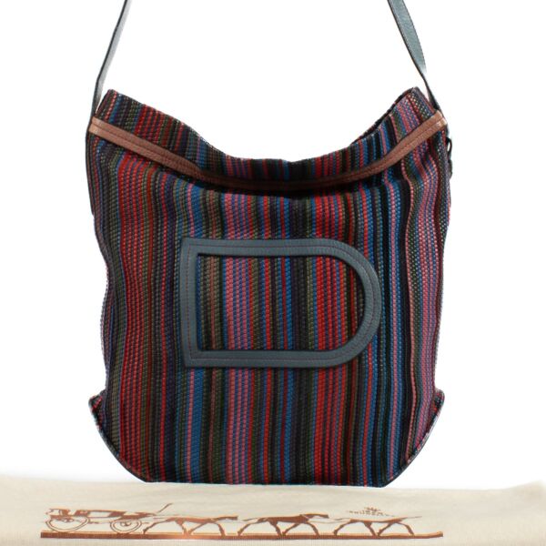 Delvaux Multicolor Toile De Cuir Vintage Pin Bag