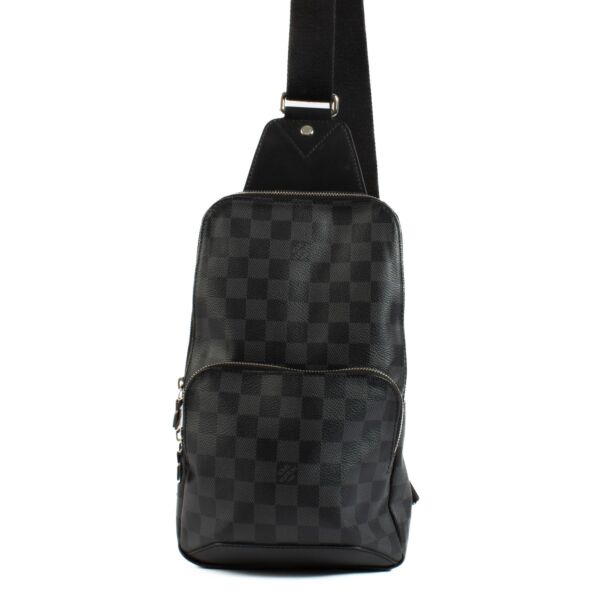 shop 100% authentic second hand Louis Vuitton Damier Graphite Avenue Sling Bag on Labellov.com
