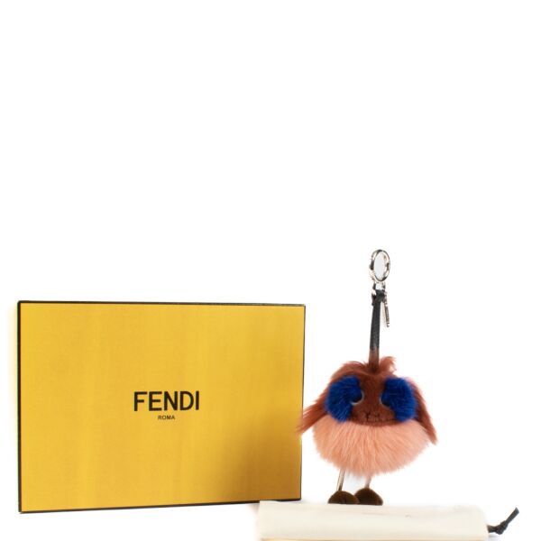Fendi Mink/Fox Fur Dad Wonders Bag Charm