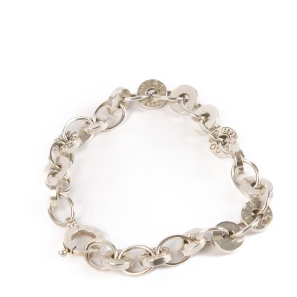 Tiffany & Co. Silver 1837 Circle Bracelet
