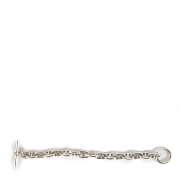 Hermès Silver Chaine d'Ancre Medium Bracelet