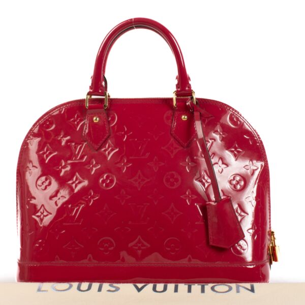 Louis Vuitton Cerises Monogram Vernis Alma PM