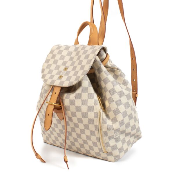 Louis Vuitton Damier Azure Sperone Backpack