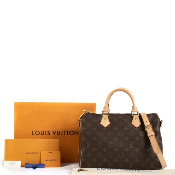 Louis Vuitton Monogram Speedy 30 Bandoulière Bag